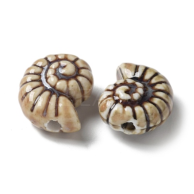 Handmade Porcelain Beads X-PORC-L080-F16-1
