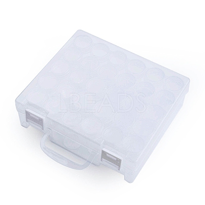 Plastic Bead Storage Containers CON-N012-07-1