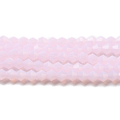 Imitation Jade Glass Beads Strands EGLA-A039-J4mm-D02-1