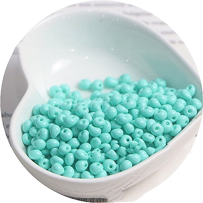 Macaron Baking Paint Glass Seed Beads PW-WGB8861-28-1