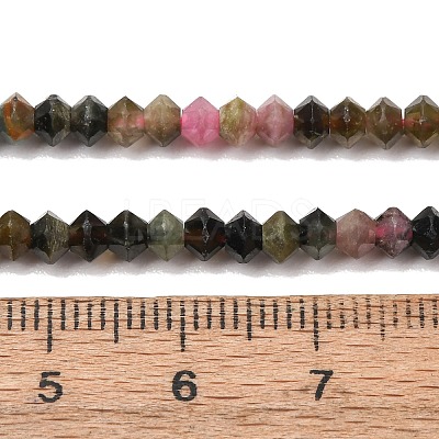 Natural Multicolor Tourmaline Beads Strands G-D110-C02-01-1