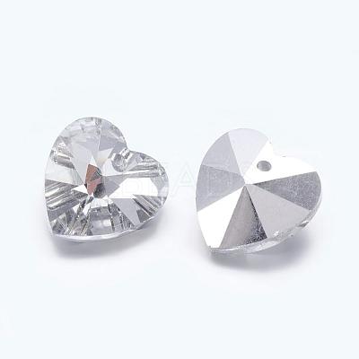Valentine's Day Handmade Glass Pendants X-GH14mm01Y-S-1