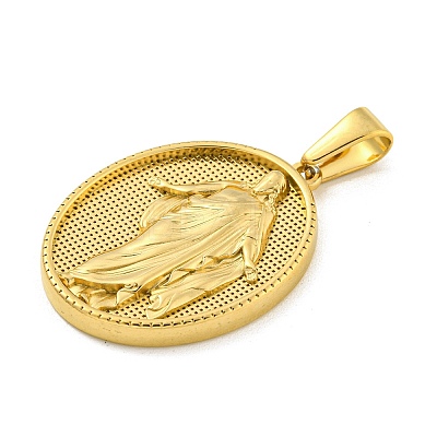 Ion Plating(IP) 304 Stainless Steel Pendants STAS-R231-18G-23-1