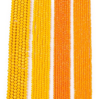 Opaque Solid Color Imitation Jade Glass Beads Strands EGLA-A044-P3mm-D29-1