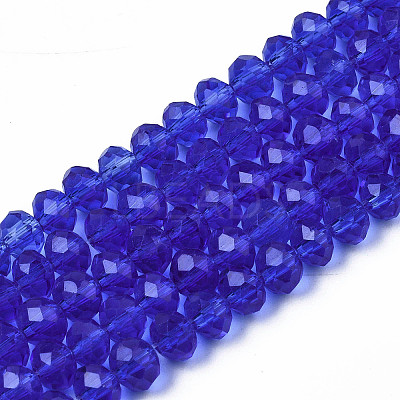 Glass Beads Strands EGLA-A034-T1mm-D31-1