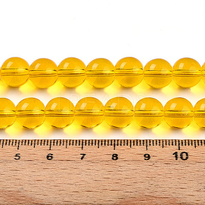 Transparent Glass Beads Strands LS-GLAA-T032-T10mm-24-1