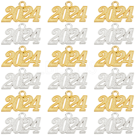 40Pcs 2 Colors  Alloy Charms FIND-SC0007-05-1