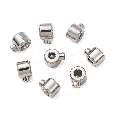 304 Stainless Steel Crimp Beads STAS-A151-04P-1