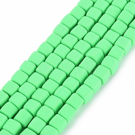 Handmade Polymer Clay Beads Strands CLAY-T020-09D-1