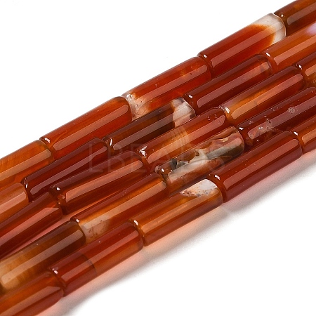 Natural Agate Beads Strands G-E612-B13-G-1