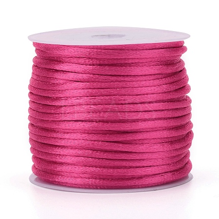 Nylon Satin Rattail Cords NWIR-L006-1mm-33-1