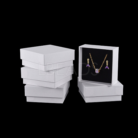 Cardboard Jewelry Set Box CBOX-S018-10C-1
