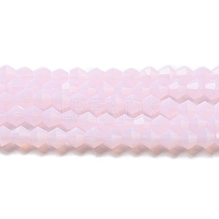 Imitation Jade Glass Beads Strands EGLA-A039-J4mm-D02-1