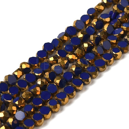Electroplate Glass Beads Strands EGLA-P061-01A-05-1