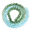 Transparent Glass Beads Strands GLAA-E036-07L-3