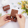 PU Imitation Leather Wedding Ring Pouch ABAG-WH0045-10B-4