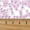 6/0 Inside Colours Fringe Glass Seed Beads SEED-A034-03D-4