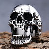 Skull 304 Stainless Steel Finger Rings for Men FS-WGF2445-03-1