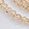 Bicone Glass Beads Strands EGLA-P016-3mm-12-3
