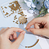 100Pcs 304 Stainless Steel Beads STAS-HY0002-23B-3