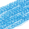 Glass Beads Strands X-EGLA-J042-6mm-07-1