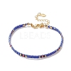Handmade Japanese Seed Baided Beaded Bracelet for Women BJEW-MZ00019-02-1