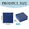 Rhombus Textured Cardboard Gift Storage Boxes CON-TAC0010-03B-02-5