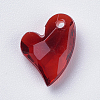 Transparent Acrylic Charms X-MACR-G055-11mm-41X-3