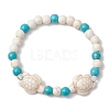 Synthetic Turquoise Bracelets BJEW-JB11150-02-1