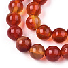 Glass Round Beads Strands GLAA-M044-01Q-3