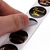 Flat Round Paper Thank You Stickers DIY-C042-08A-4