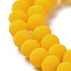 Glass Beads Strands EGLA-A034-P6mm-MD04-3