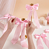 12Pcs Polyester Bowknot for Candle Decoration HJEW-PH02246-3