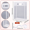 12Pcs Rectangle Plastic Gift Bags ABAG-SP0001-07E-2