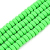 Handmade Polymer Clay Beads Strand CLAY-T021-01D-1