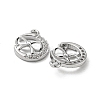 Brass Micro Pave Cubic Zirconia Charms KK-H460-58P-2