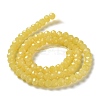Baking Paint Imitation Jade Glass Bead Strands DGLA-A034-J4MM-A-5