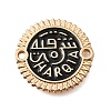 Alloy Enamel Connector Charms FIND-E049-01KCG-1