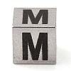 Tarnish Resistant 201 Stainless Steel European Beads STAS-M058-01M-P-1