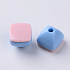 Opaque Acrylic Beads SACR-N007-12C-1