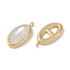 Natural White Shell Pendants KK-S367-02-2