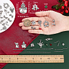 DIY Christmas Drop Earring Making Kits DIY-SC0019-35-3