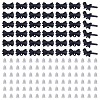 42Pcs Spray Painted Alloy Stud Earring Findings FIND-ME0004-22A-1