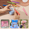 TPR Handle Aluminum Crochet Hook Needles TOOL-TA0001-13G-5