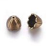 Tibetan Style Alloy Bead Caps LS-TIBE-5211-AB-FF-2