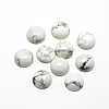 Natural Howlite Cabochons G-R416-16mm-29-1
