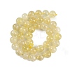 Natural Lemon Quartz Beads Strands G-H062-A01-03-3