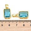 Brass & Glass Pendants GL-CBA96FD-02G-08-3