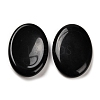 Natural Obsidian Oval Worry Stone G-R487-01H-2