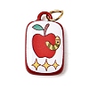 Printing 304 Stainless Steel Pendants STAS-K304-12D-G-1